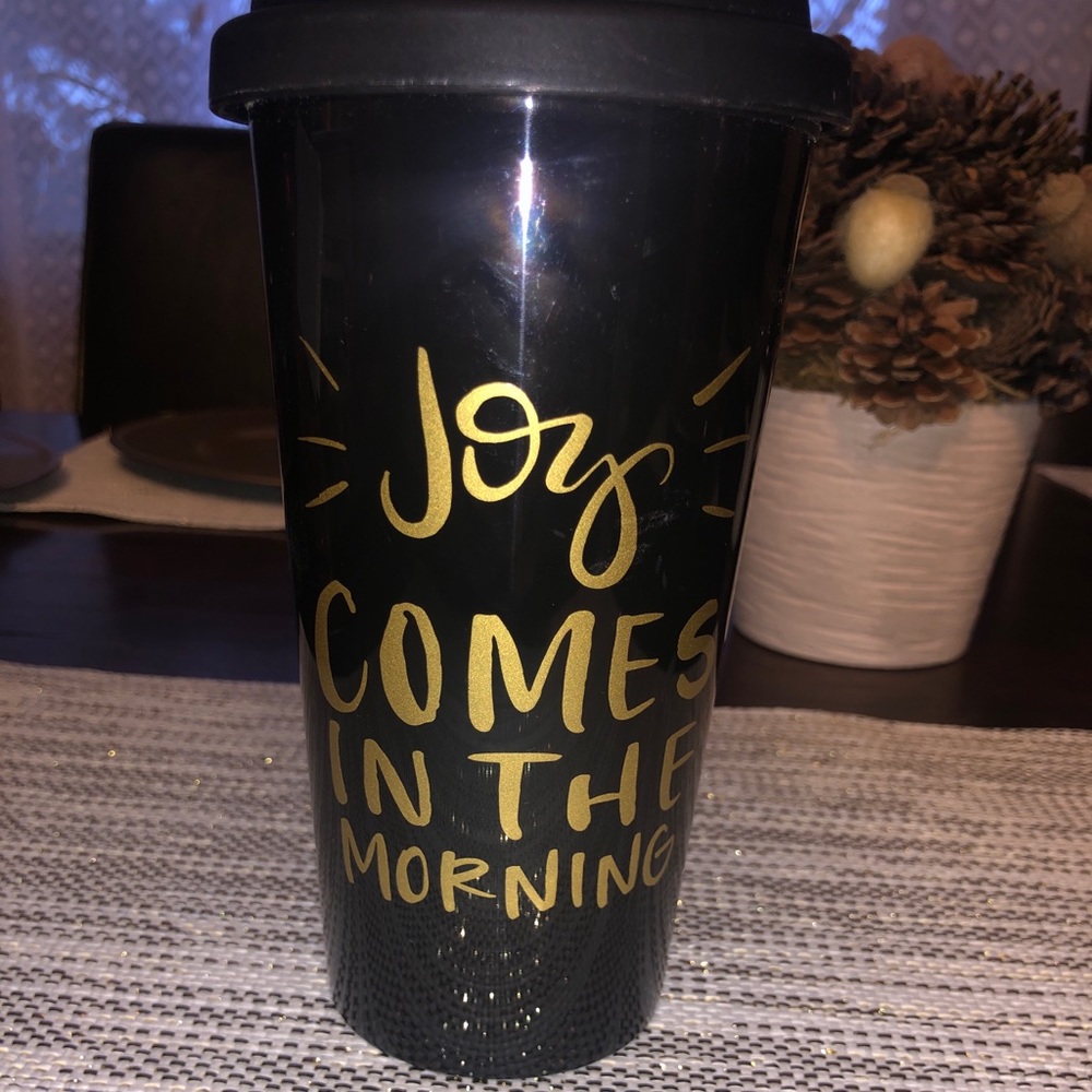 NEW   ✨JOY comes in the morning✨ coffee tumbler